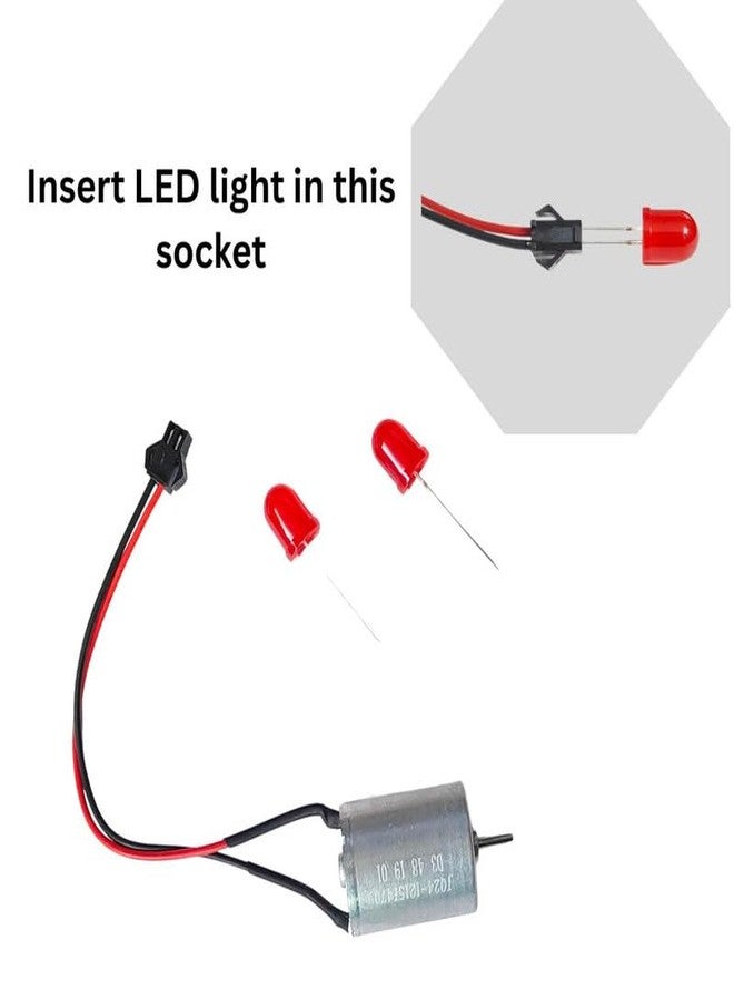 ESPtronics مجموعة ألعاب ESPtronics STEM STEM DIY دينامو مولد طاحونة هوائية محرك بكرة مشروع تجربة علمية فيزيائية نموذج عملي للأطفال في المدرسة - Image 2